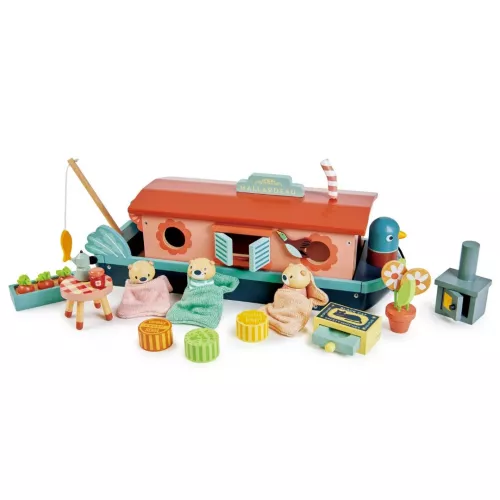 Tender Leaf Toys Speelset Woonboot 4 Tender Leaf Toys Speelset Woonboot - Afbeelding 2