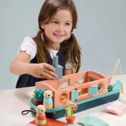 Tender Leaf Toys Speelset Woonboot 11 Tender Leaf Toys Speelset Woonboot -Janod Winkel woonboot3