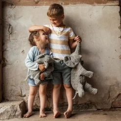 Senger Warmteknuffel Olifant - 46 Cm 11 Senger Warmteknuffel Olifant - 46 Cm -Janod Winkel y21053 y21054 1